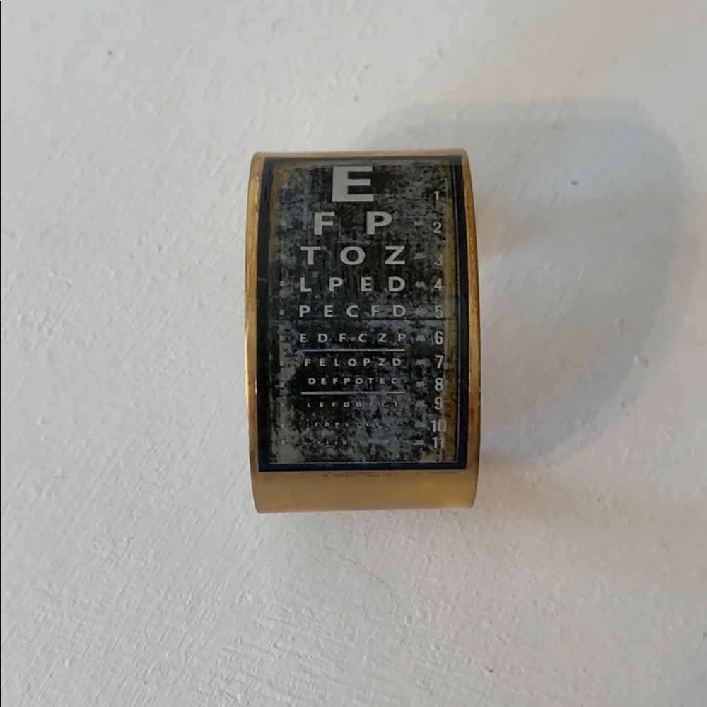 Eyechart Bangle (optometry) - Picture 2 of 3